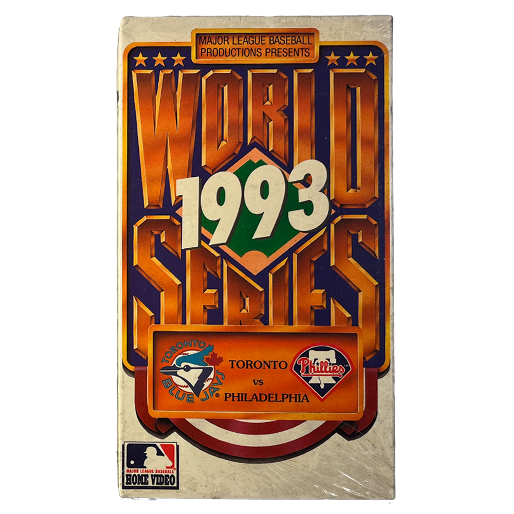 1993 World Series - Jays vs Phillies (VHS, 1993) — Seared Vision